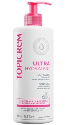 Емульсія для тіла Topicrem Ultra Hydratante Body ультразволожуюча, 500 мл