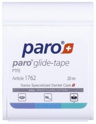Зубна стрічка Paro Swiss glide-tape з тефлону, 20 м