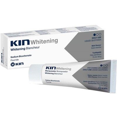 Зубна паста Kin Whitening відбілююча, 75 мл