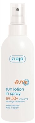 Лосьйон Ziaja Сонячна серія зволожуючий спрей, SPF 50, 170 мл