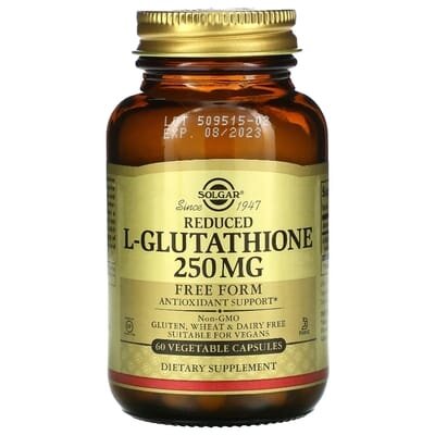 L-глутатіон Solgar L-Glutathione 250 мг вег. капсули №60
