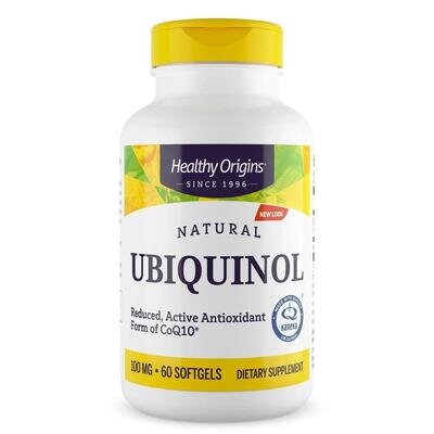Убіхінол Healthy Origins Ubiquinol 100 мг, 60 капсул