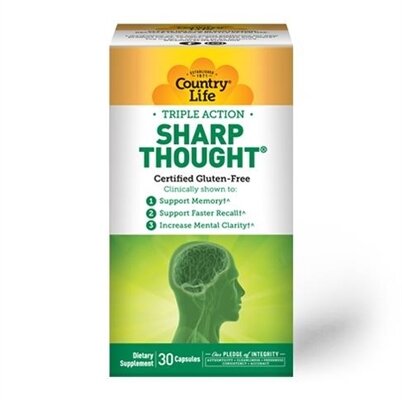 Вітамінно-мінеральний комплекс Country Life Sharp Thought капсули №30