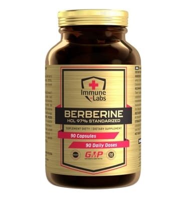Берберин HCL Immune Labs Berberine HCL 97% капсули №90