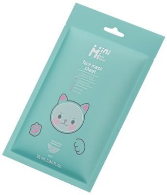 Маска для обличчя тканинна MiniMi Kids Beauty Алое, 25 мл