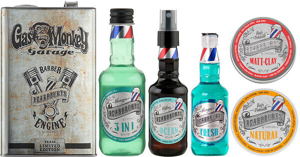 Набір Beardburys Matt Style Kit Gas Monkey