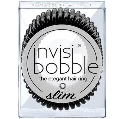 Резинка-браслет для волосся Invisibobble Slim True Black, 3 шт