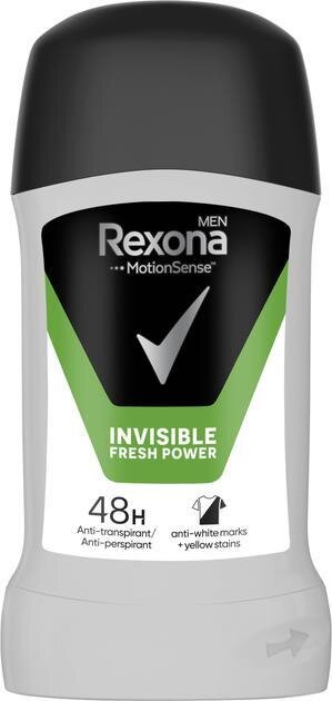 Дезодорант-антиперспірант стік Rexona MEN Невидима свіжість, 50 мл