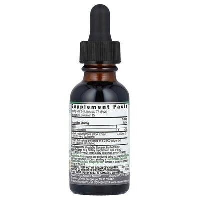 Лопуха корінь Nature's Answer Burdock 1350 мг рідкий екстракт без спирту, 30 мл