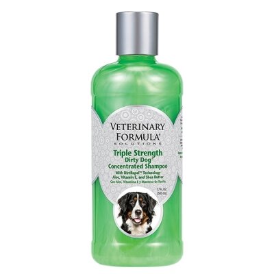 Шампунь для собак та котів Veterinary Formula Triple Strength Потрійна Сила брудовідштовхувальний, 503 мл