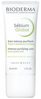 Крем для обличчя Bioderma Sebium Global для проблемної шкіри, 30 мл
