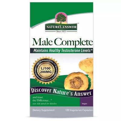 Чоловіче здоров'я Nature's Answer Male Complete вег. капсули №120