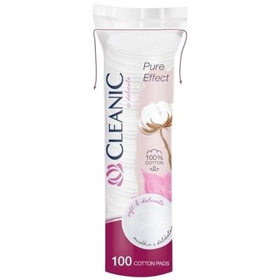 Ватні диски Cleanic Pure Effect, 100 штук