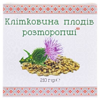 Клітковина плодів розторопші Фармаком по 210 г в пач.