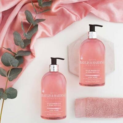 Мило рідке Baylis & Harding Ревень і рожевий перець для рук, 500 мл