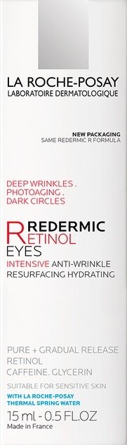 Концентрат для контуру очей La Roche-Posay Redermic R антивіковий інтенсивної дії , 15 мл