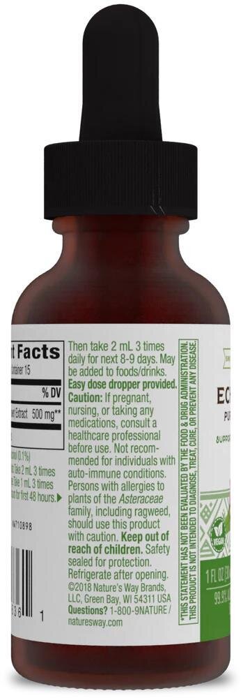 Ехінацеї екстракт Nature's Way Echinacea краплі, 30 мл