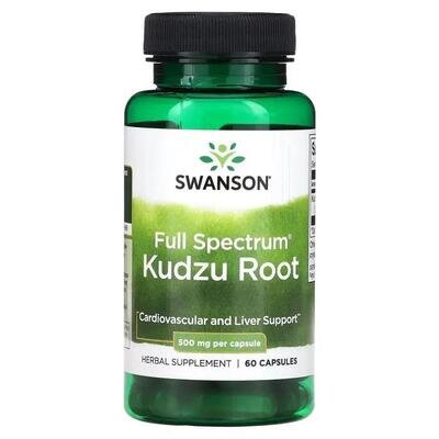 Кудзу корінь Swanson Full Spectrum Kudzu Root, 60 капсул