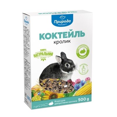 Корм для гризунів Природа PR740044 Коктейль Кролик, 500 г