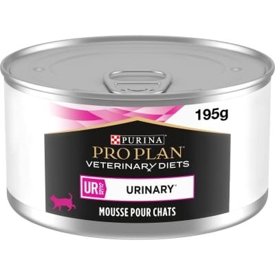 Корм вологий Purina Pro Plan Veterinary Diets UR Mousse Turkey для кішок з сечокам'яною хворобою, 195 г