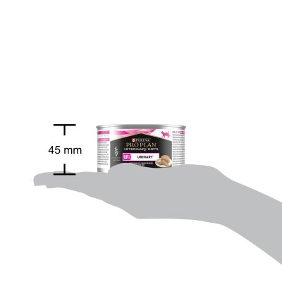 Корм вологий Purina Pro Plan Veterinary Diets UR Mousse Turkey для кішок з сечокам'яною хворобою, 195 г
