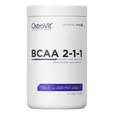 Амінокислоти OstroVit BCAA 2-1-1, 400 г