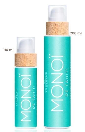 Олія для засмаги Cocosolis Monoi Suntan & Body Oil аромат екзотичних квітів гарденії з Таїті, 200 мл