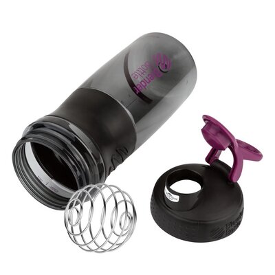 Шейкер-пляшка Blender Bottle SportMixer Black/Plum, 820 мл