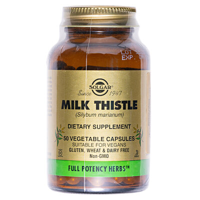 Розторопша плямиста Solgar Milk Thistle вег. капсули №50