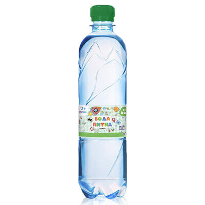 Вода питна Dani baby дитяча газована, 0,5 л