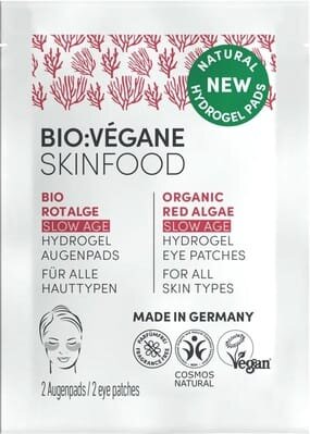 Патчі під очі Bio:Vegane гідрогелеві з червоними водоростями, 2 шт