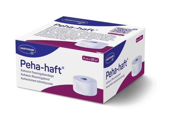 Бинт когезивний Peha-haft фіксуючий 4 см х 20 м