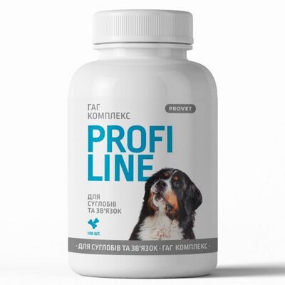 ГАГ Комплекс ProVET Profiline для суглобів та зв'язок для собак, 100 таблеток