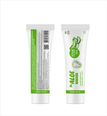 Зубна паста Dr. Aloe з алое, 100 мл
