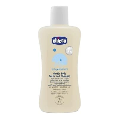 Шампунь дитячий Chicco Baby Moments для волосся і тіла (02844.10), 200 мл