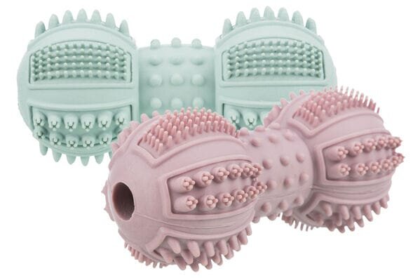 Іграшка для собак Trixie 33343 Denta Fun Гантель термопластична резина, 9 см