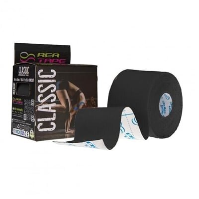Кінезіо тейп REA TAPE Classic 5 см х 5 м, чорний