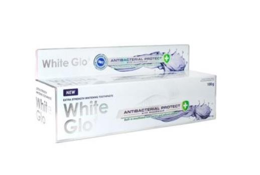Зубна паста White Glo відбілююча з антибактеріальним ефектом та ополіскувачем 2 в 1, 100 г