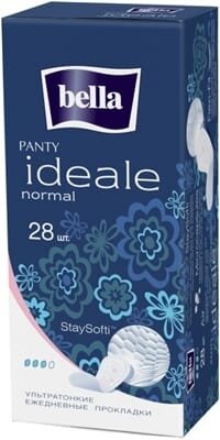 Прокладки гiгiєнiчнi щоденнi Bella Panty Ideale Normal, 28 штук