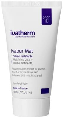 Крем для обличчя Ivatherm Ivapur Mat матуючий для комбінованої та жирної шкіри, 40 мл