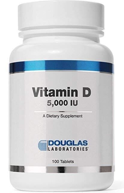 Вітамін D Douglas Laboratories Vitamin D 5000 МО доповнений, 100 таблеток