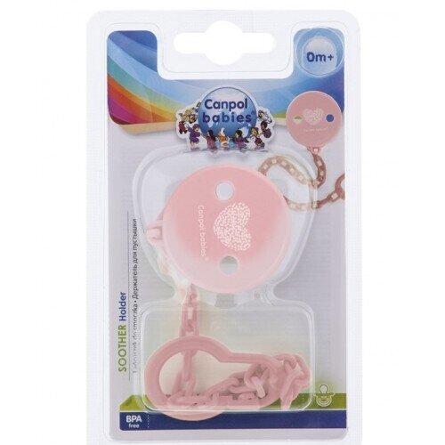 Тримач для пустушки Canpol Babies 10/890 Pastelove, 1 шт