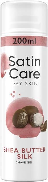 Гель для гоління Satin Care Shea Butter Silk для сухої шкіри, 200 мл