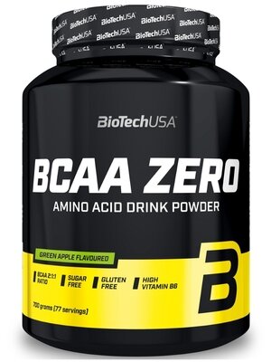 Амінокислоти Biotech BCAA Zero green apple, 700 г