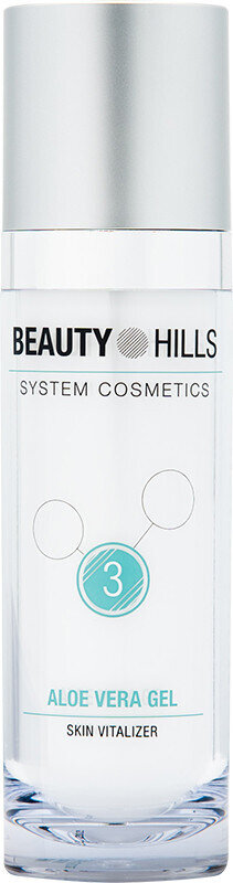 Гель для обличчя Beauty Hills Aloe Vera із соком алое вера для всіх типів шкіри, 120 мл