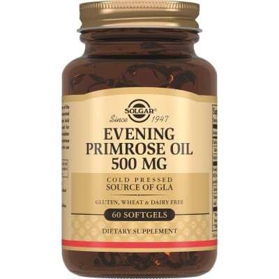 Примули вечірньої олія Solgar Evening Primrose Oil 500 мг м'які капсули №60