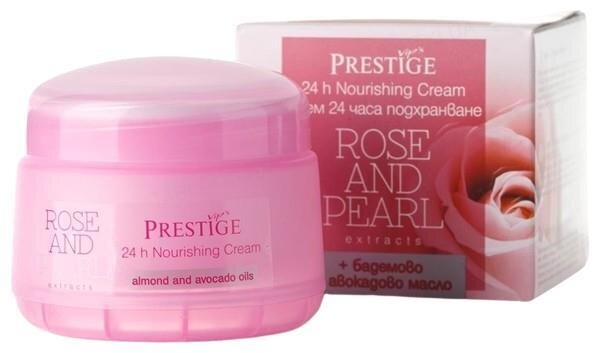 Крем для обличчя Prestige Rose&Pearl 24 години живлення, 50 мл
