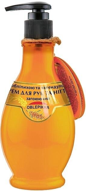 Крем для рук і нігтів Oblepikha з обліпихою та календулою загоюючий, 275 мл