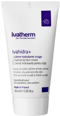Крем для обличчя Ivatherm Ivahidra+ зволожуючий для чутливої та сухої шкіри, 40 мл