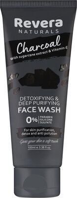 Гель для вмивання Revera Naturals Вугільний, 100 мл